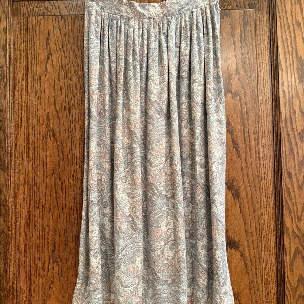 Vintage Paisley Skirt